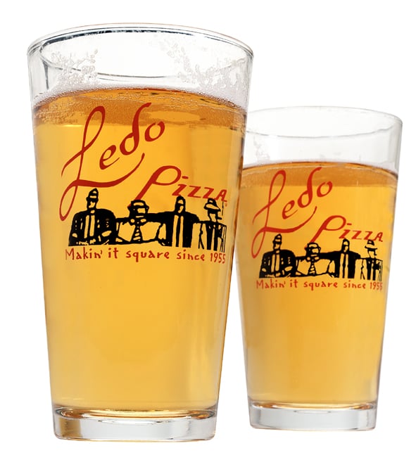 Photo of Beer in a Ledo Pizza Glass