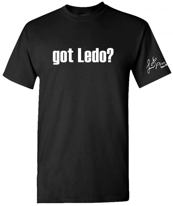 Got Ledo? t-shirt in black