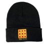 Ledo Pizza Emoji Beanie in Black