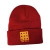 Ledo Pizza Emoji Beanie in Red