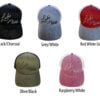 Arrangement of Ledo Pizza Trucker Hats