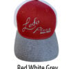 Red and Grey Ledo Pizza Trucker Hat