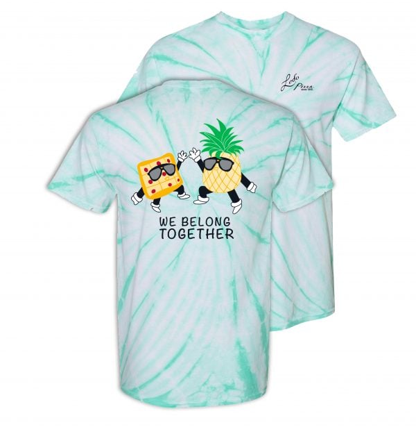 Ledo Pizza Pineapple T-Shirt Overlapping