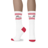 Ledo Pizza Logo Socks in white