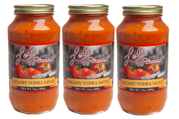 Ledo Pizza Set of 3 Creamy Vodka Sauces